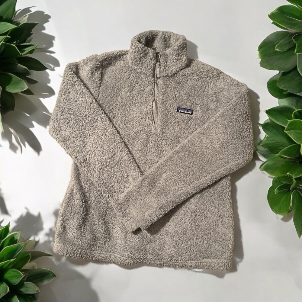 Patagonia Women's Gray Los Gatos Fleece 1/4-Zip El Cap
